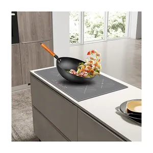 5 burners prestige infrared cooker ceramic glass surface ceramic cooktop built in with grey color