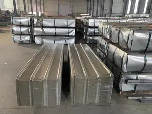 3mm Thick Corrugated Cardboard Sheets Metal Precoated Steel Roofing Panels AISI ASTM GB JIS Corrugated Galvanized Steel Sheets