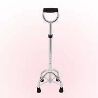 Bâton de marche rétractable canne pratique et portable pour les personnes âgées canne de marche réglable en aluminium