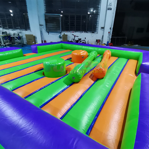 Arena inflable comercial para juegos de gladiadores, tipo torneo de combate, con el último hombre en pie, para deportes interactivos y juegos de lucha. - Product Image 5
