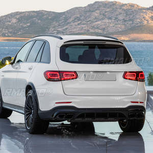 Alerón Trasero para Mercedes Benz GLC X253 W253 GLC43 GLC63 GLC200 GLC260 GLC300 2016-2022, Spoiler de Techo Trasero, Divisor de Maletero - Product Image 4