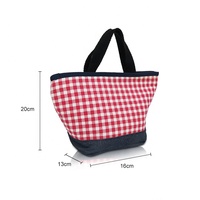 Sac isotherme en toile à la mode personnalisable Isolation thermique réutilisable en feuille d'aluminium pour le transport du déjeuner