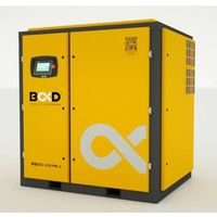 B & D Machine de compresseur d'air à vis à deux étages efficace Pression moyenne 37 55 kw 75 hp 8/10 bar Compresseur d'air industriel à faible bruit