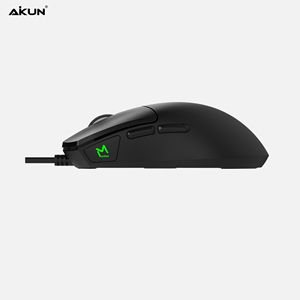 Aikun gx49 chuyên nghiệp có dây 12000DPI Chuột chơi game Trọng lượng nhẹ 55 gram lập trình RGB đèn nền phím macro 1.8m cáp - Product Image 2