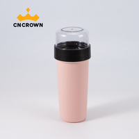 Color personalizado de grado alimenticio multifunción PP termo contenedor de alimentos OEM y ODM nevera microondas botella de sopa taza de agua