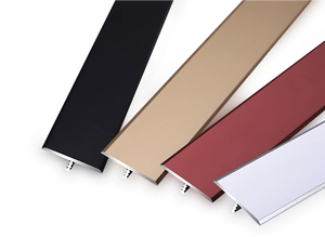 Profilé en T en aluminium ultra-fin pour revêtement de sol stratifié, seuil, <span class=keywords><strong>mur</strong></span> décoratif, <span class=keywords><strong>plafond</strong></span>, carrelage, joint de coulis - Product Image 5