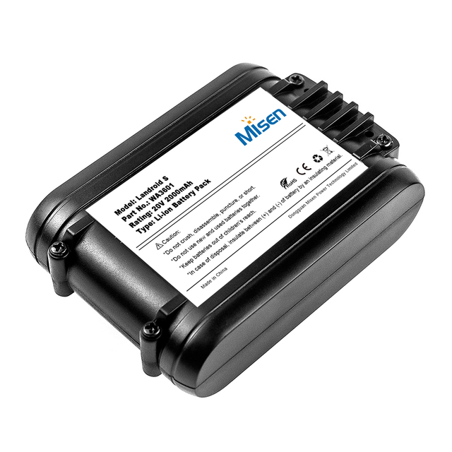Landroid S M500 Replacement 20V 2000mAh Lithium Ion Battery Pack for Worx Landroid M700 & M800 Lawn Mowers