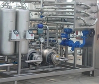 Pasteurisateur de lait de boisson de jus haute performance/stérilisateur UHT de lait/prix de pasteurisateur UHT de lait de laboratoire