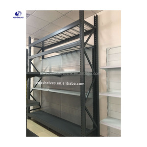 Étagères de stockage industrielles CE/ISO9001, rayonnages de stockage robustes pour entrepôt, rayonnages en acier empilables avec grille - Product Image 5