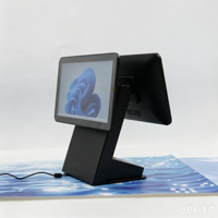 POS-терминал CnHopestar E7 с двумя экранами 15,6+15,6 дюймов, кассовый аппарат самообслуживания для розничной торговли и магазинов у дома