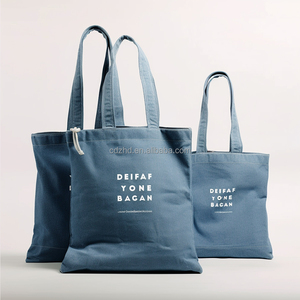 Hot Sale Design Recycle <strong>Bolso</strong> Vaquero Women Shoulder <strong>Denim</strong> Tote Bag Custom Cotton Canvas Shopping Tote Bags with Custom Printed - Product Image 3
