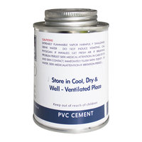 Colle de ciment PVC transparente à usage intensif pour tuyaux en plastique haute pression