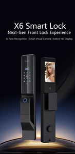High Security 3D Face Recognition Smart Door <b>Lock</b> Fully Automatic <b>Digital</b> Biometric <b>Lock</b> with C-Class Cylinder for Apartment - Product Image 2