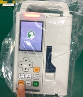 Pompe à perfusion médicale automatique à écran couleur portable, clinique vétérinaire, hôpital humain, haute précision