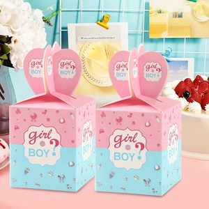 24 pièces boîte à bonbons garçon ou fille, cadeau de baptême pour invités de fête d'anniversaire de bébé, fournitures de décoration - Product Image 3