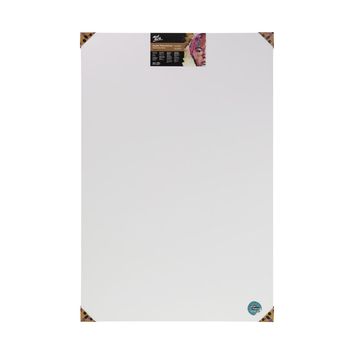 Mont Marte Canvas Pine Frame DT 121.8x182.8cm - Blank Stretched Canvas