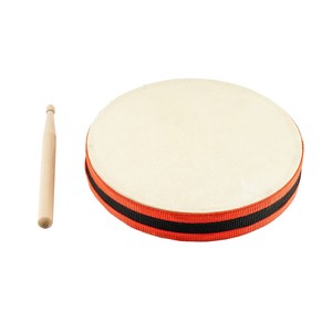 Tambor de mano Musical de percusión, 8 pulgadas, marco de madera, <span class=keywords><strong>Bodhran</strong></span> con mazo - Product Image 1
