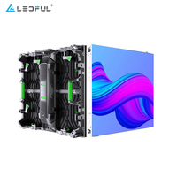 Écran LED Géant Pliable 3840Hz pour Publicité et Événements, Ouverture Frontale, Cabinet Modulaire P3.9, Affichage LED à Louer