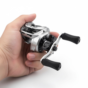 <span class=keywords><strong>Moulinet</strong></span> de pêche à lancer d'appâts en eau douce, ultra-léger 174g, rapport 7.2:1 haute vitesse, frein magnétique anti-recul 5kg max, céramique, pour gaucher - Product Image 6