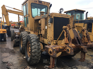 Used CAT 12G Motor Grader Scraper 2018 Model 21000KG Weight Core Components Included Land Leveller Shovel Blade Bullgrader 2500 - Product Image 2