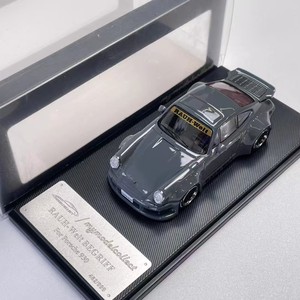 โมเดลรถหล่อขึ้นรูป RWB930 Whale Wing สีเทาซีเมนต์ ขนาด 1:64 ทำจากอะลูมิเนียมอัลลอยด์ งานสั่งทำพิเศษ ของสะสม ตกแต่งบ้าน ของขวัญ - Product Image 5