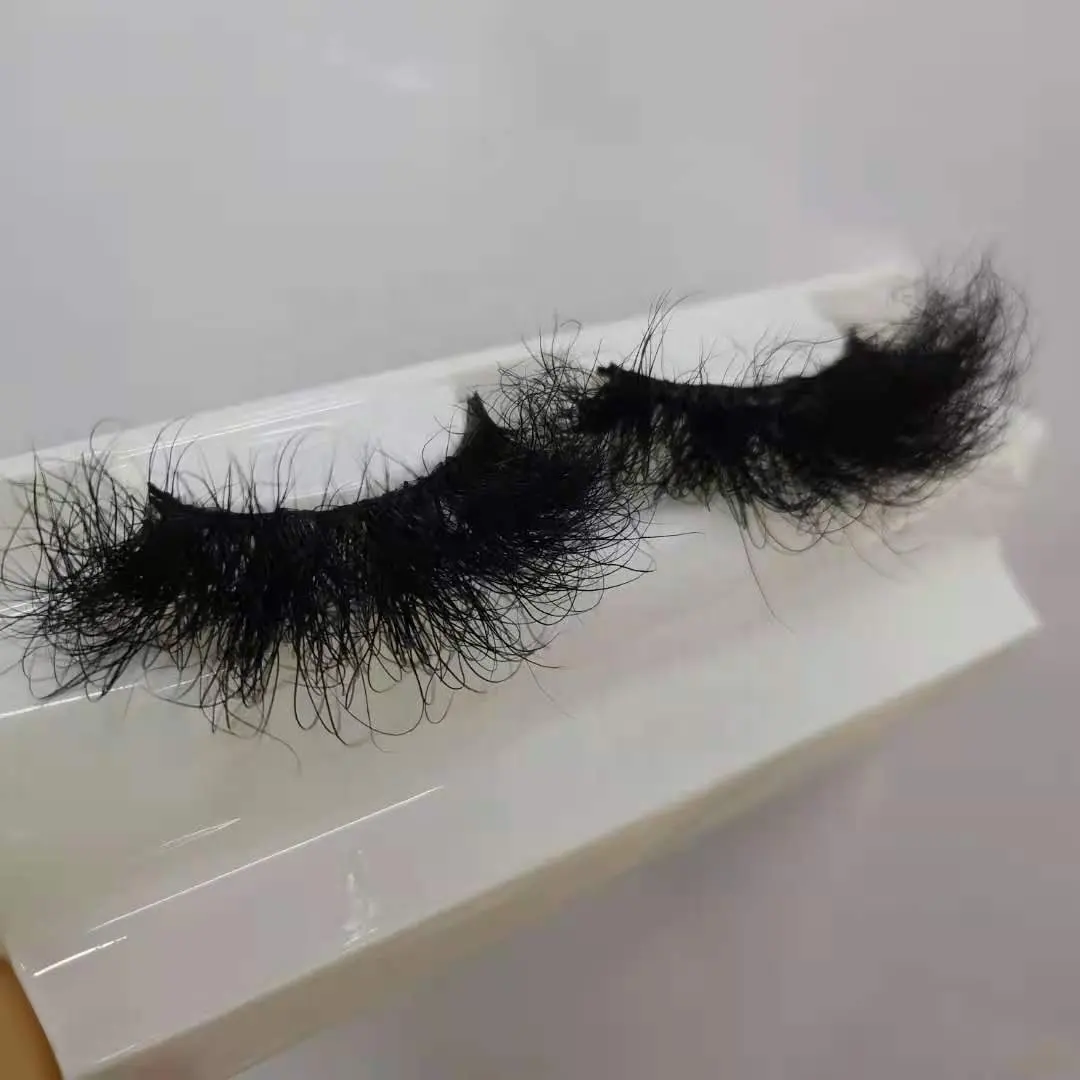 Best Selling Extra Fluffy 6D eyelashes Wholesale 20mm 3D Mink Lashes With Own Brand 25mm 5D Mink Eyelash