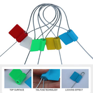 Scellés de câbles en plastique blanc multi-usages, haute sécurité, multicolores, imperméables, personnalisés <span class=keywords><strong>Imca</strong></span> - Product Image 6