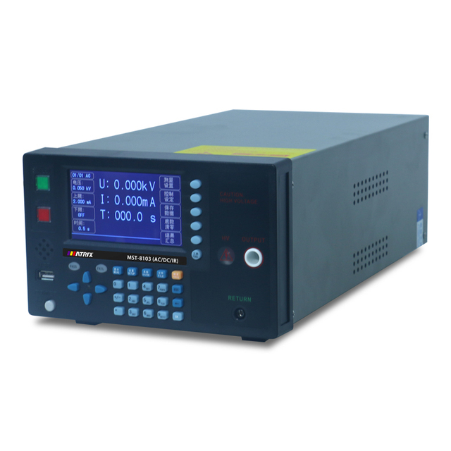 MATRIX MST8101 MST8103 Programmable High Quality AC Voltage for Equipment Intelligent Electrical Safety Analyzer 1 Year