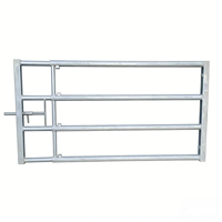 Panneau de clôture de ferme en acier galvanisé, écologique, facilement assemblable, clôture amovible pour bétail, chevaux et moutons, hauteur de 10 pieds