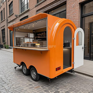 2025 Group Factory Direct Cheap Square <b>Mobile</b> Gas Cart Outdoor Truck Deep Fryer Food Trailer For Sale - Product Image 5