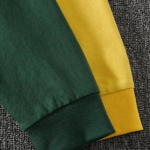 Sweat à capuche personnalisé pour homme en molleton 100% coton, chaud, coupe-vent, multicolore, avec poche kangourou et cordon de serrage, pour la vente en gros - Product Image 6