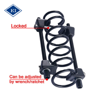 Compresseur de Ressort d'Absorption des Chocs Hydraulique pour Kit d'Outils de Réparation de Voiture, 2 Pièces