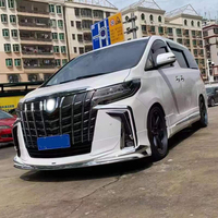 Haute qualité pour To yo ta Alphard Vellfire Anh20 2008 2009 2010 2011 2012 2013 2014 mise à niveau vers 2018 2020 2022 Anh30 35 bodykit