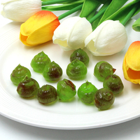 Bonbons gélifiés moelleux et masticables en forme de caca 3D, saveur mangue fruitée, échantillon gratuit, vente en gros