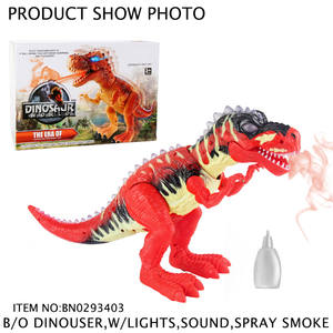Jouet dinosaure à succès avec fumée, <span class=keywords><strong>musique</strong></span>, lumière, fonctionne sur piles, jouet à vapeur de dinosaure 2023 - Product Image 2