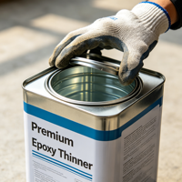 Prix de gros Diluant liquide pour peinture industrielle, Agent de nettoyage en spray, Diluant époxy premium pour peinture d'appareils électroménagers 15KG