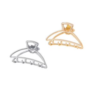 Pinces à cheveux triangulaires 4,5 cm en métal, petites pinces pour femmes, accessoire de mode pour cheveux - Product Image 1