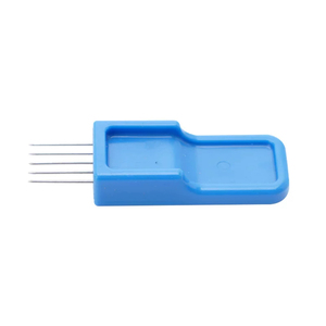 Strumento per la lavorazione della ceramica, attrezzo a 5 aghi in acciaio inossidabile per testurizzare e ruvidizzare l'argilla, per incollaggio e intaglio - Product Image 4