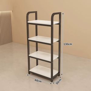 ชั้นวางของแบบเบาสำหรับ<span class=keywords><strong>ร้าน</strong></span>ขายของชำ ชั้นวางสินค้าแบบกอนโดลา ซูเปอร์มาร์เก็ต <span class=keywords><strong>ร้าน</strong></span>ค้า ชั้นวางโชว์สินค้าหลายชั้นแบบสองด้าน - Product Image 4