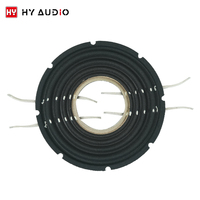 HY AUDIO Accesorios para Altavoces Subwoofer Spider para PC con Cable de Plomo Plateado, Amortiguador Universal de Alta Calidad para Altavoces