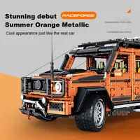 Guly Nouveau 10642 2025 MOC SUV urbain télécommandé, voiture à assembler en briques, jouets modèles pour garçons, cadeau d’anniversaire pour enfants, ensemble de 3914 pièces de blocs de construction