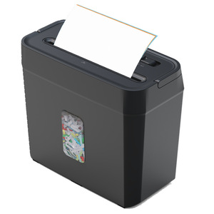 Déchiqueteuse de documents électrique domestique 5 feuilles, portable, coupe croisée, mini-déchiqueteuse de bureau OS402 pour usage professionnel - Product Image 2