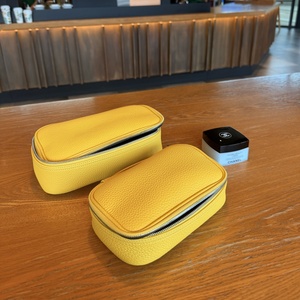 8 Pouces Litchi-Motif PU Trousse De Maquillage Sac De Voyage Maquillage Outil De Stockage Logo Personnalisé Sac Cosmétique - Product Image 5