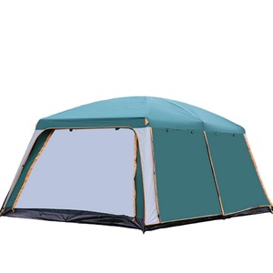 <span class=keywords><strong>Toldo</strong></span> de Camping Grande para Exteriores, Transpirable, con Protección Solar, Impermeable, de Doble Capa, Dos Habitaciones, 8-12 Personas, 3-5 Personas, Dos en Uno - Product Image 1