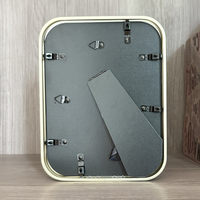 Cadre de miroir rectangulaire en aluminium Lanjiang AL-250 de 20 mm, moderne et minimaliste, à poser sur le bureau ou à fixer au mur – Vente chaude directe fabricant