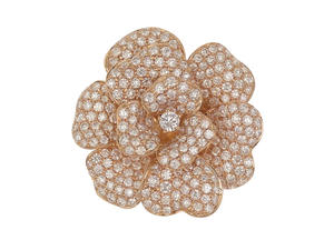 Anillo de Diamantes Naturales de Oro de 18K de Alta Calidad, Diseño de Flor, Lujoso, para Compromiso, Fiesta, Boda, Regalo, Joyería Exquisita y Moderna - Product Image 3