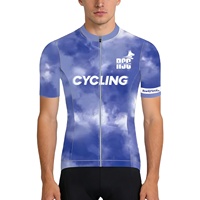 Maillots de cyclisme OEM personnalisés de haute qualité, tissu italien respirant, impression de logo personnalisée, uniformes de vélo