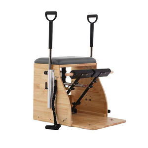 NQ SPORTS Équipement de fitness pour studio Pilates, Chaise Reformer en bois de chêne et d'érable durable – Chaise Wunda réglable pour la gym et le <span class=keywords><strong>yoga</strong></span> - Product Image 1