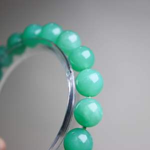 Bracelet en jade australien <span class=keywords><strong>de</strong></span> qualité supérieure, pierre <span class=keywords><strong>de</strong></span> <span class=keywords><strong>l</strong></span>'espoir, cristal <span class=keywords><strong>de</strong></span> chrysoprase naturel, bijoux, guérisseur <span class=keywords><strong>de</strong></span> <span class=keywords><strong>l</strong></span>'<span class=keywords><strong>âme</strong></span>, pierre <span class=keywords><strong>de</strong></span> cœur verte - Product Image 3