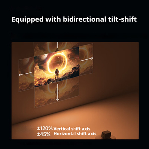 Projecteur de cinéma maison intelligent <span class=keywords><strong>XGIMI</strong></span> RS 20 <span class=keywords><strong>Pro</strong></span> Highlight Version 4K, 3400 lumens ISO, laser tricolore, déplacement optique complet - Product Image 4